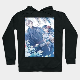 anime couple Hoodie